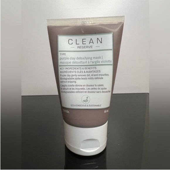 Clean Reserve Purple Clay Detoxifying Mask New! - Picture 1 of 2